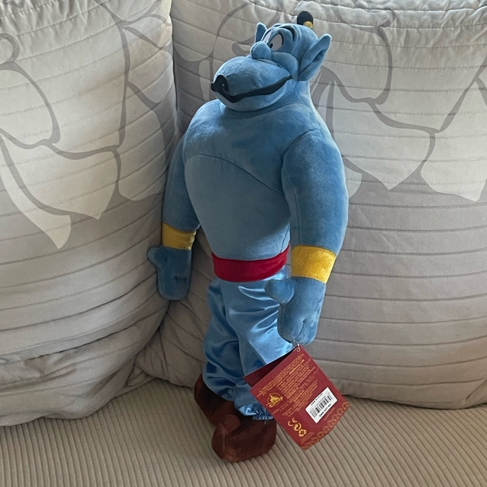 Disney Genie Plush with Blue and Yellow Accents - Picture 2 of 2